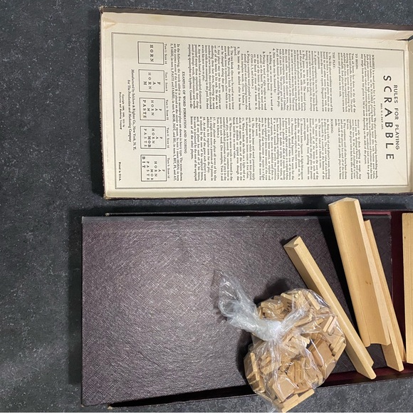 Vintage Scrabble game 1953 - Picture 7 of 7